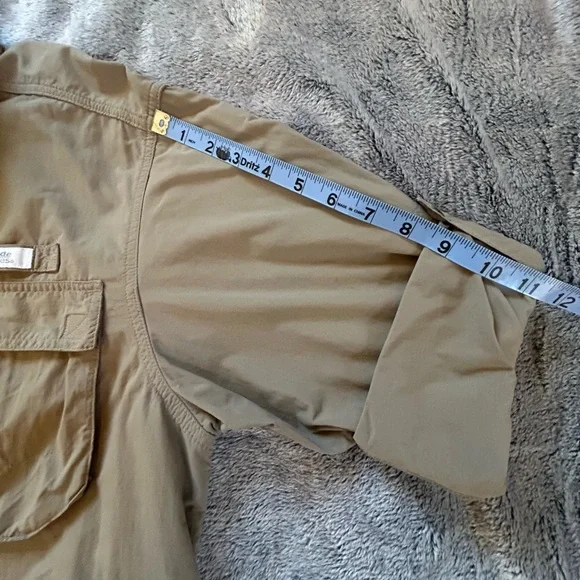 Guide Series Casual Tan Field Shirt size L - Picture 6 of 14